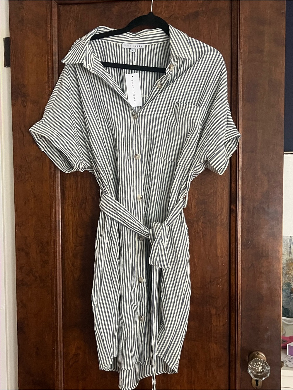 Nautical Shirt Dress